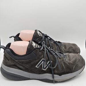 New Balance 608 suede brown leather shoes size 14